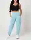 Pantalón Sudadera Celeste Serenity
