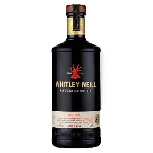 Ginebra Miniatura Whitley Neill Licor Ginebra Seca Londinense Original 1762 5cl