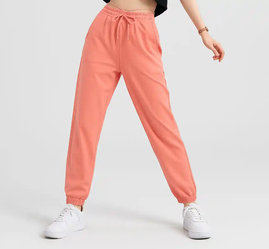 Pantalon Sudadera Rosé Classique 🌸