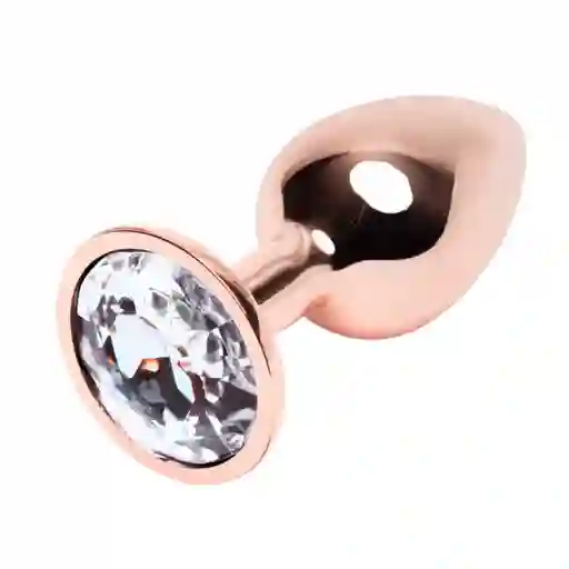 Plug Anal Metálico Talla M Cobre Joya Clear