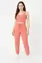 Pantalon De Sudadera Coral Chic Athleisure"