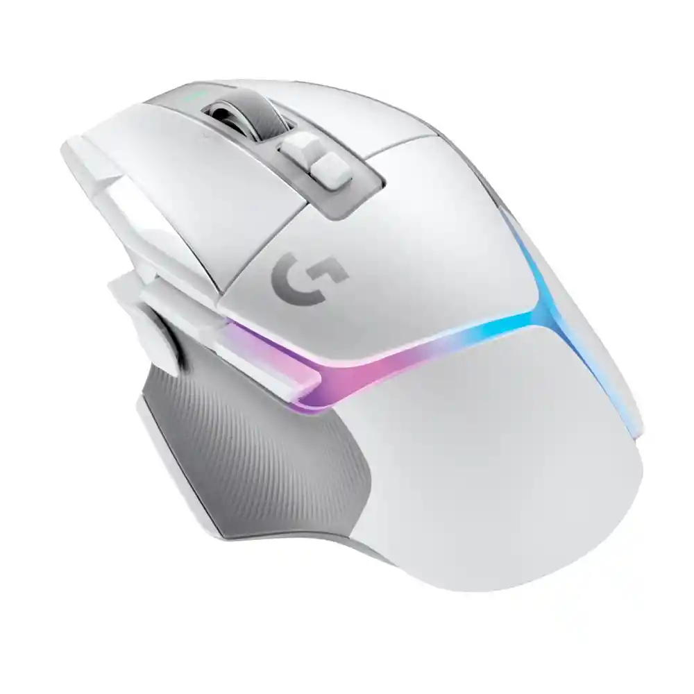 Mouse Gamer Inalámbrico Logitech G502x Plus Lightsync (blanco)