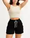 Pantaloneta Short Velvet Breeze Black