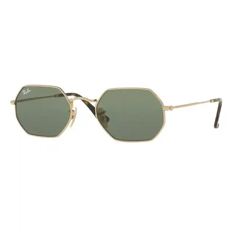Gafas De Sol Ray Ban Octagonal Flat Rb3556n 001 Color Dorado Talla 50mm