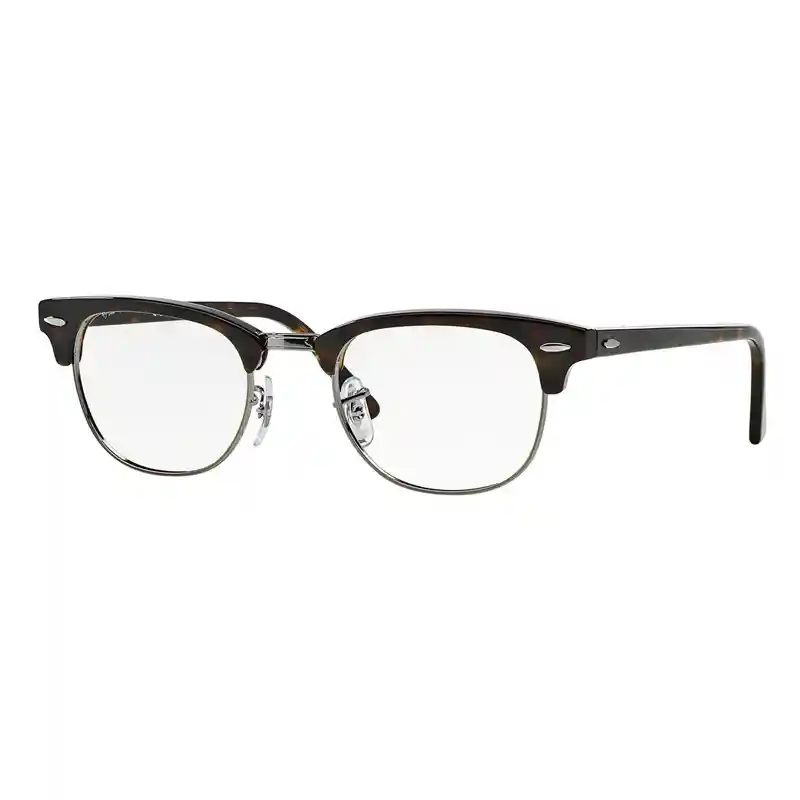 Montura De Gafas De Medida Ray Ban Clubmaster Rx5154 2012 Color Marrón Talla 49mm
