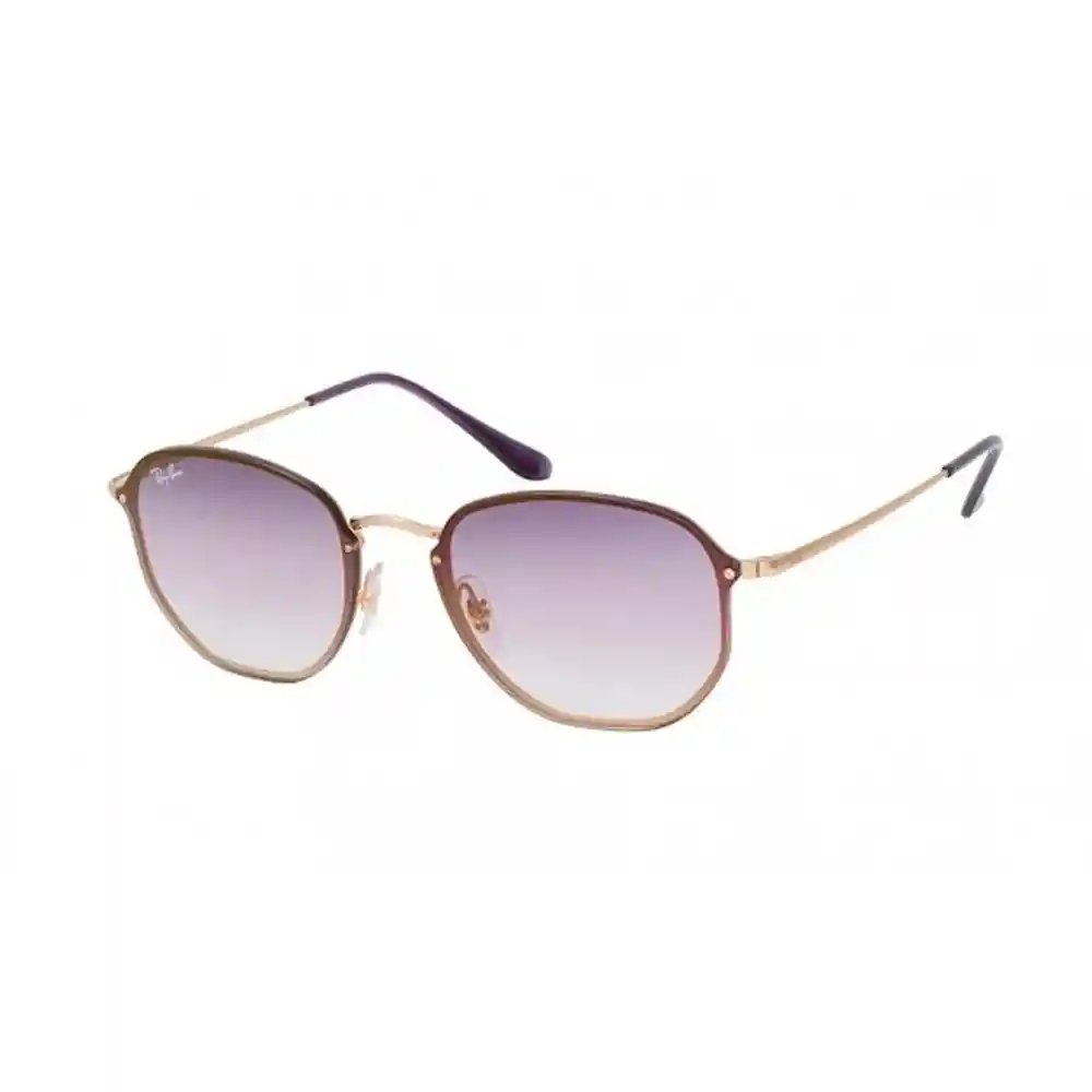 Gafas De Sol Ray Ban Blaze Hexagonal Rb3579n 9140/ou Color Violeta Talla 58mm
