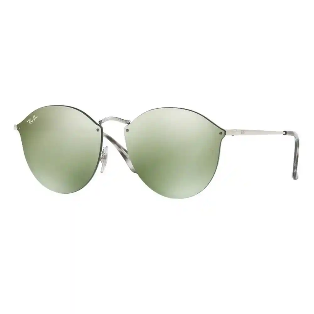 Gafas De Sol Ray Ban Blaze Round Rb3574n 003/30 Color Verde Talla 59mm