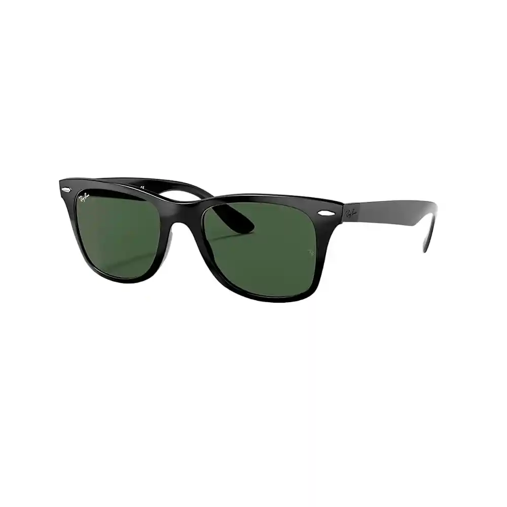 Gafas De Sol Ray Ban Wayfarer Polarizado Liteforce Rb4195 601s9a Color Negro Talla 52mm