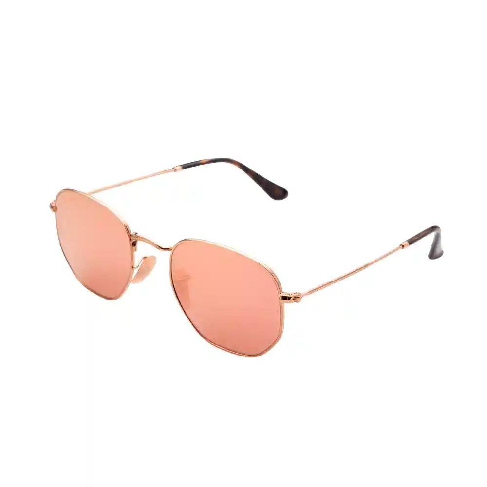 Gafas De Sol Ray Ban Hexagonal Flat Rb3548n 001/z2 Color Rosado Talla 51mm