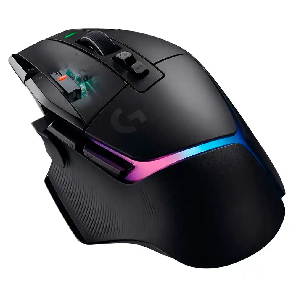 Mouse Gamer Inalámbrico Logitech G502x Plus Lightsync (negro)