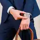 Reloj Análogo Curren Original Kre02192002 - 8023 Acero Color Plateado Para Hombre