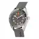 Reoj Análogo Nautica Original Napfwf202 Deportivo Color Gris Correa De Silicona Para Hombre