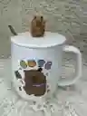 Mug De Capibara Blanco