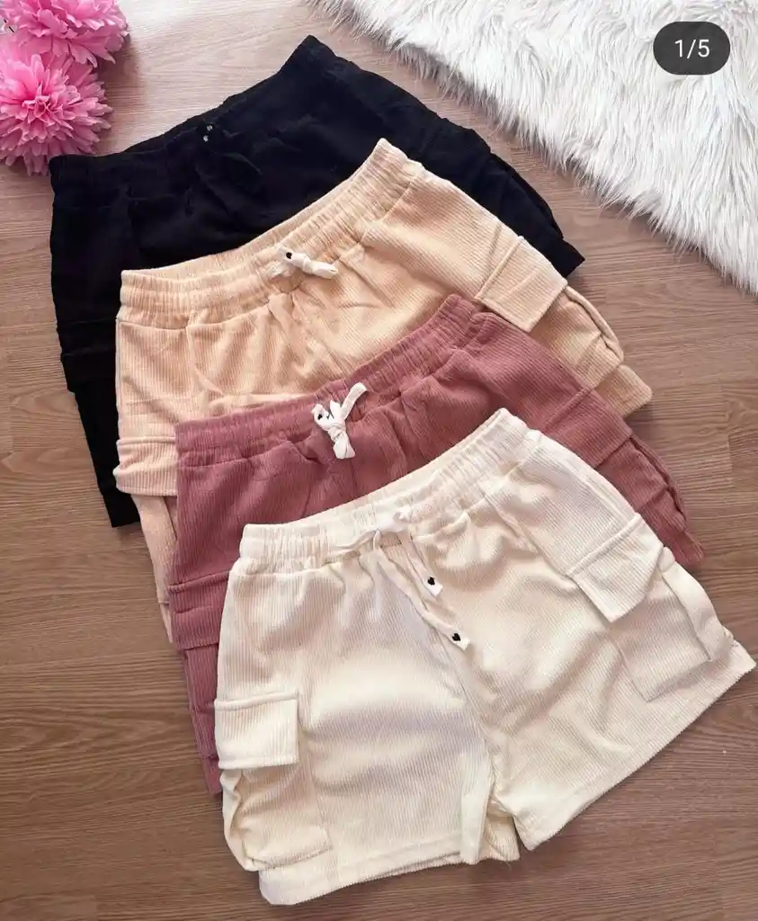 Pantaloneta Tipo Short Velvet Breeze