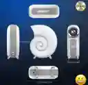 Parlante Con Lampara Caracol Bluethooth Incluye Ruido Blanco