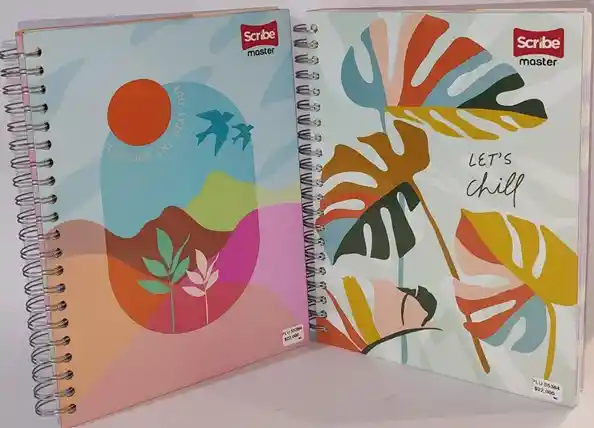 Cuaderno Argollado Durabook 105-7-2 Femenino Master Scribe