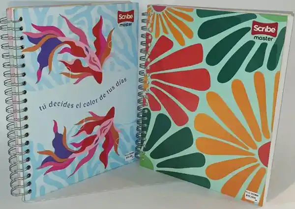 Cuaderno Argollado Durabook 105-7-2 Femenino Master Scribe