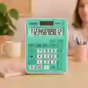 Calculadora Casio Original Mx-12b De Escritorio 12 Digitos Turquesa