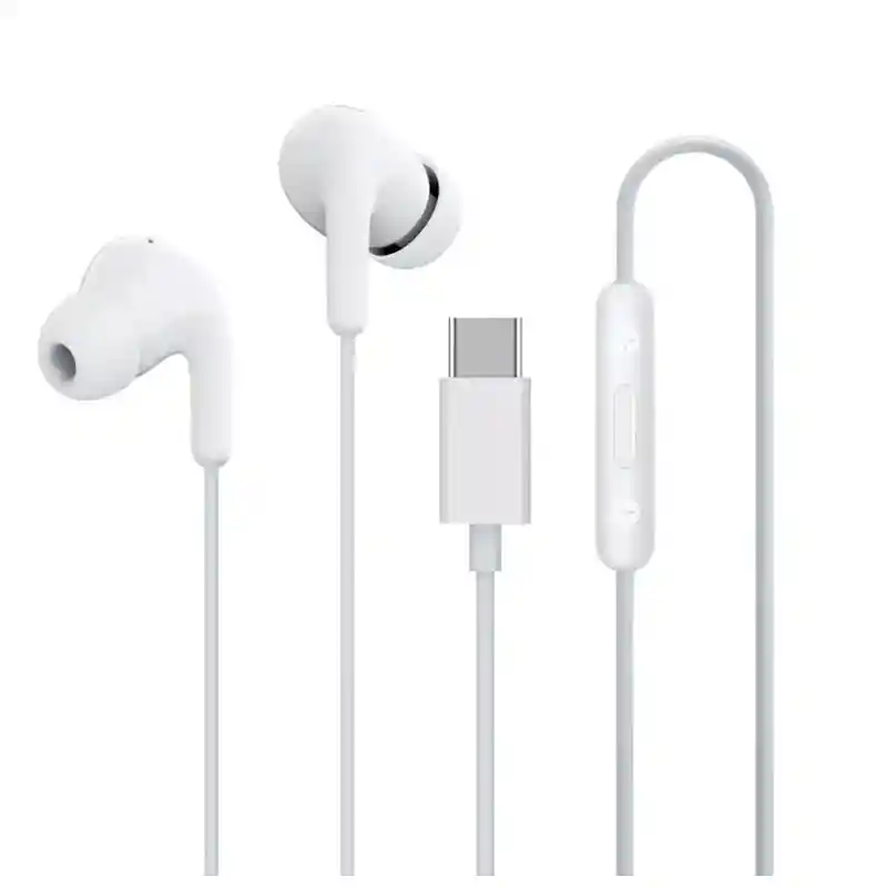 Audifono Xiaomi Type C Earphones Blanco