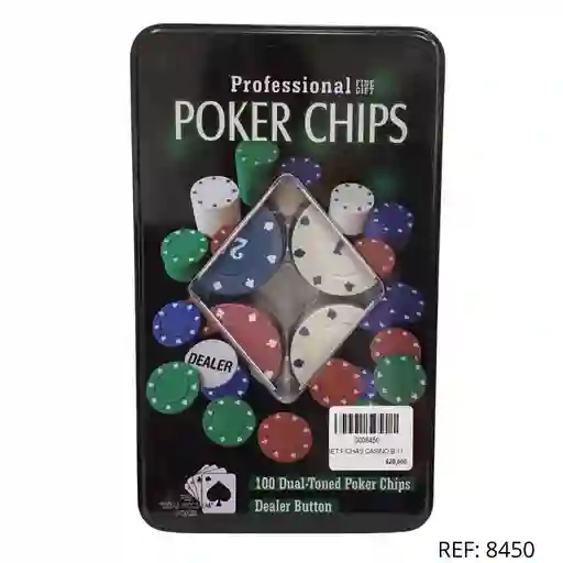 Set Fichas Casino