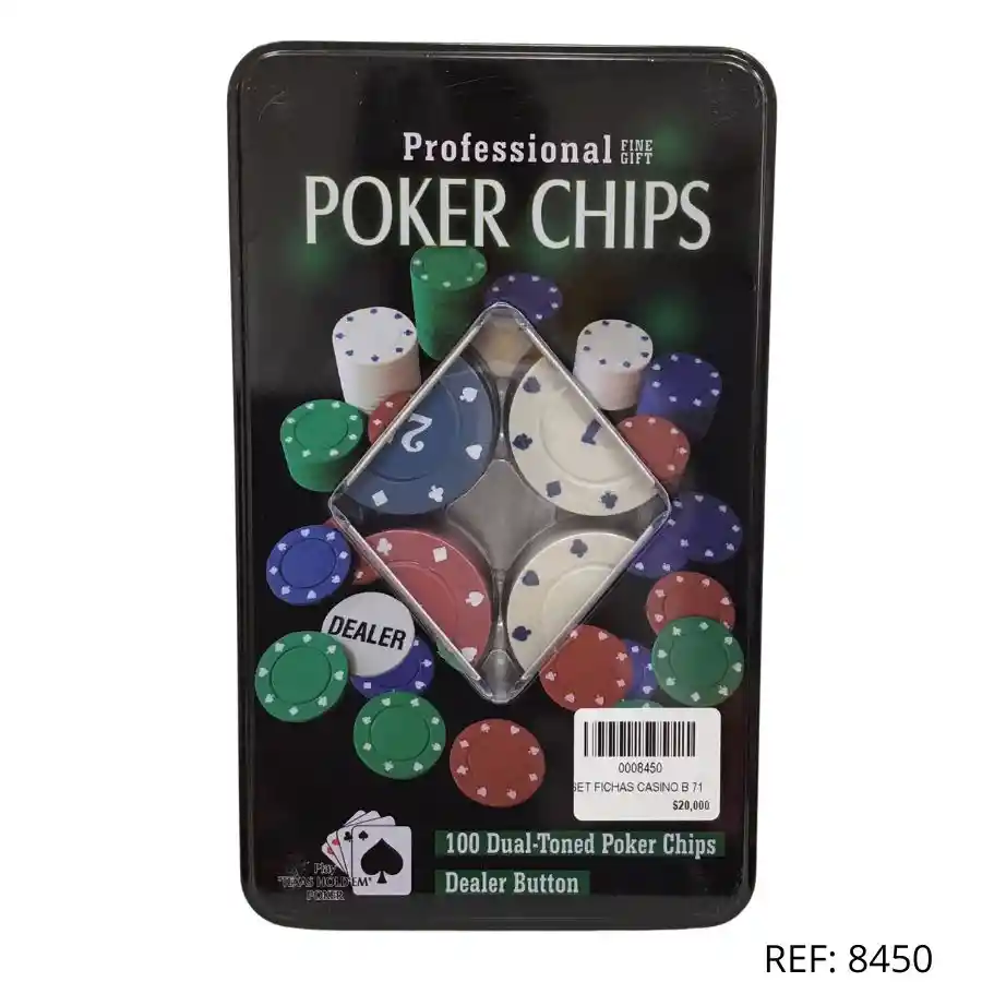 Set Fichas Casino