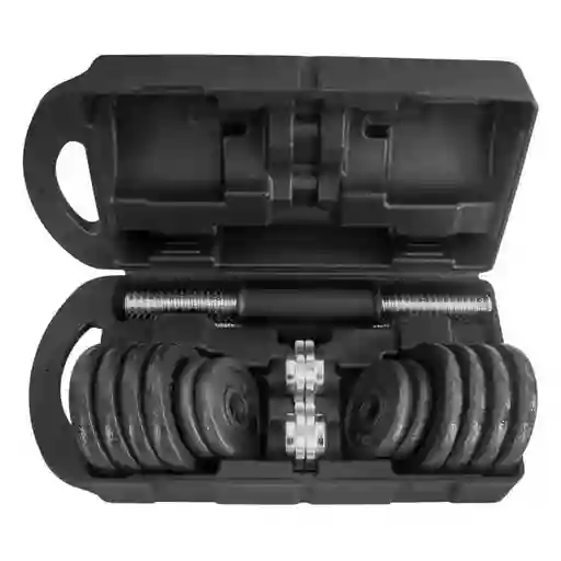 Kit De Mancuernas 15 Kilos Sport