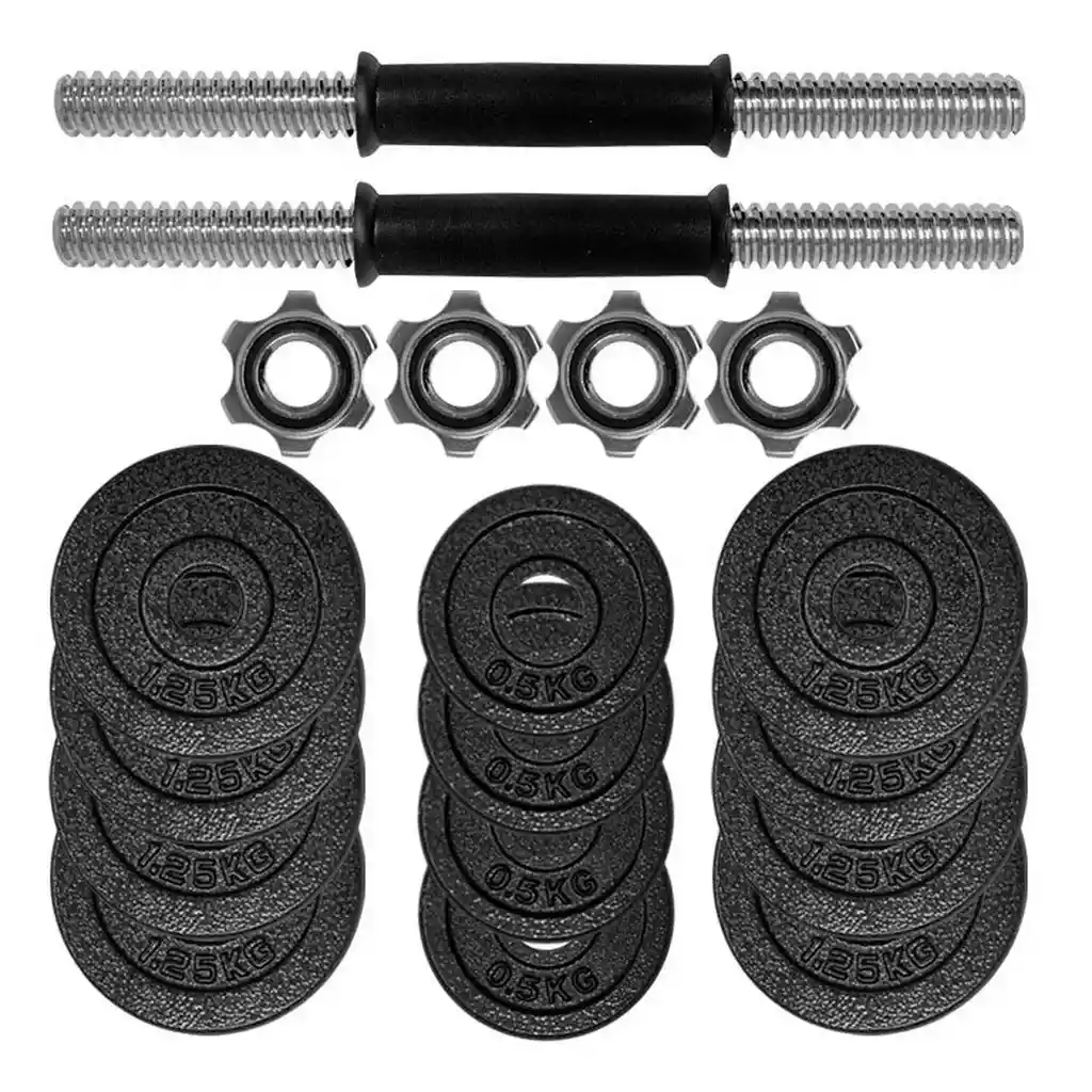 Kit De Mancuernas 15 Kilos Sport