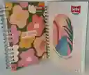 Cuaderno Argollado Durabook 95-7-2 Femenino Scribe