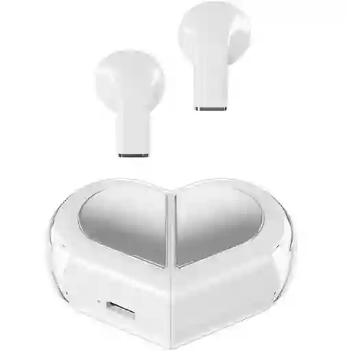 Audífonos Inalámbricos Bluetooth Jkmx Jk2 Blanco