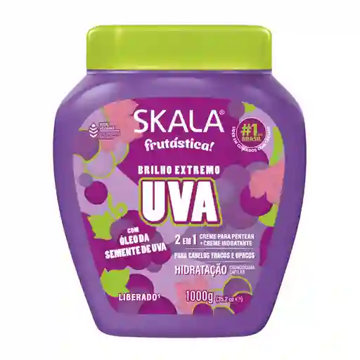 Crema De Peinar Frutastica Uva Skala