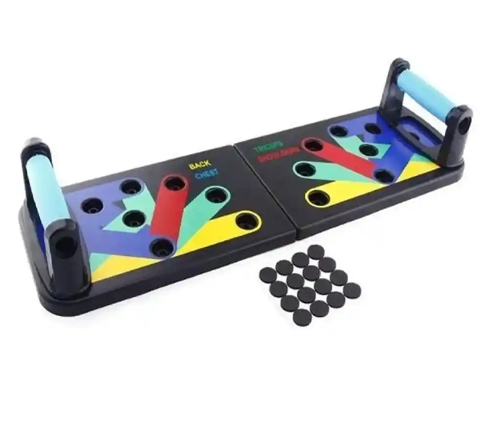 Push Up Tabla Flexiones Ejercicios Negro