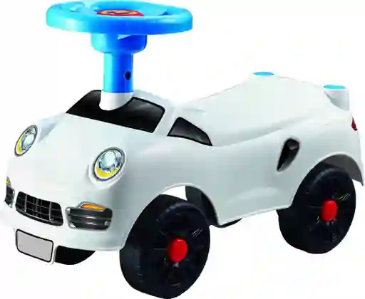 Carro Montable Sin Espaldar Blanco Para Niños
