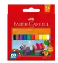 Plastilina Corta Faber Castell X10 Unidades