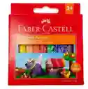 Plastilina Corta Faber Castell X10 Unidades