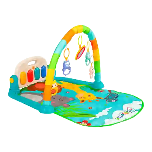 Juguete Gimnasio Para Bebes Con Tapete Y Piano