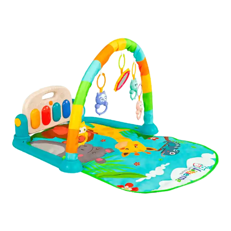 Juguete Gimnasio Para Bebes Con Tapete Y Piano