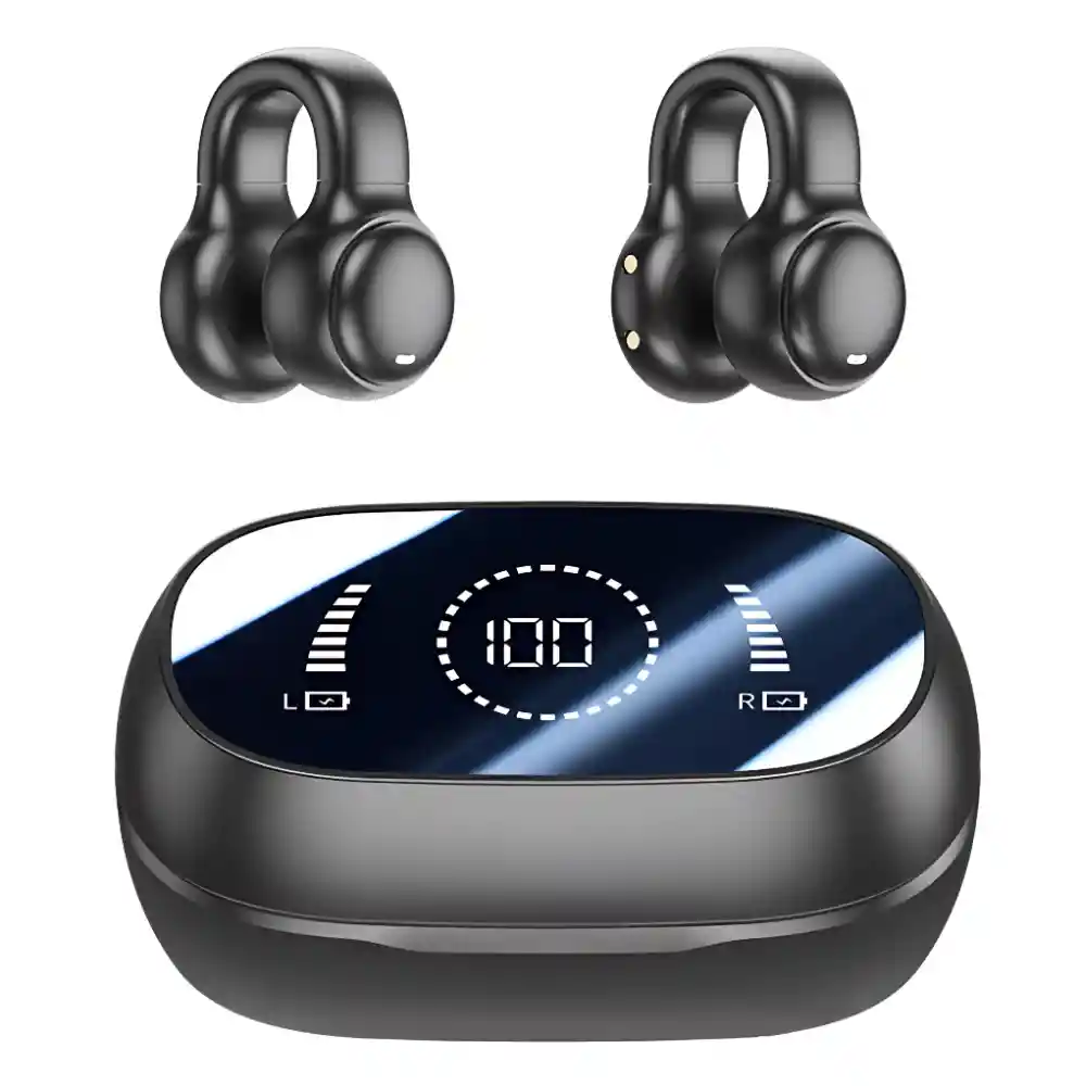 Audífonos Inalámbricos Bluetooth Conducción Osea Led M47