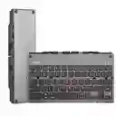 Teclado Bluetooth Plegable Portátil Recargable Soporte S1005