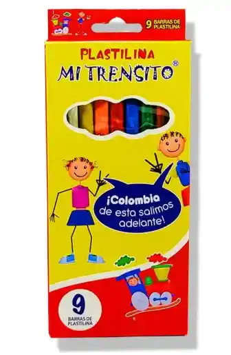 Plastilina Mi Trensito X9