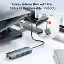 Adaptador De Red Usb Tipo C Ethernet Rj45 Hub Mac Win Metal