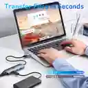 Adaptador De Red Usb Tipo C Ethernet Rj45 Hub Mac Win Metal
