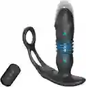 Vibrador Prostatico Telescopio Control Inalambrico Con Anillo Retardante
