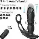 Vibrador Prostatico Telescopio Control Inalambrico Con Anillo Retardante