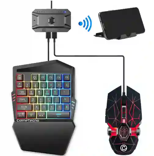 Combo Gamer Para Celular Rgb G98
