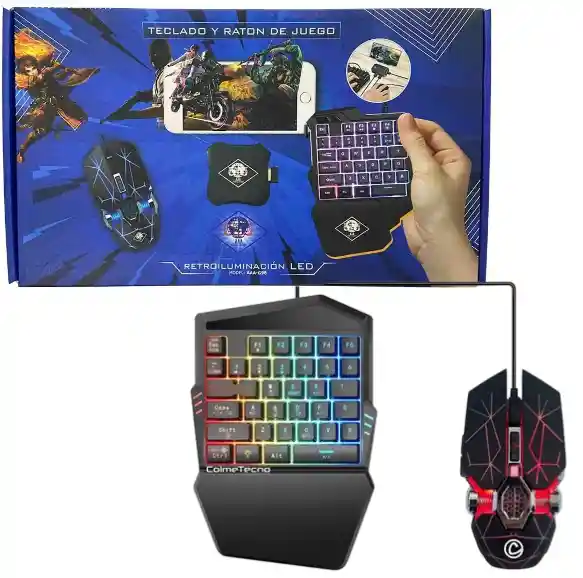 Combo Gamer Para Celular Rgb G98