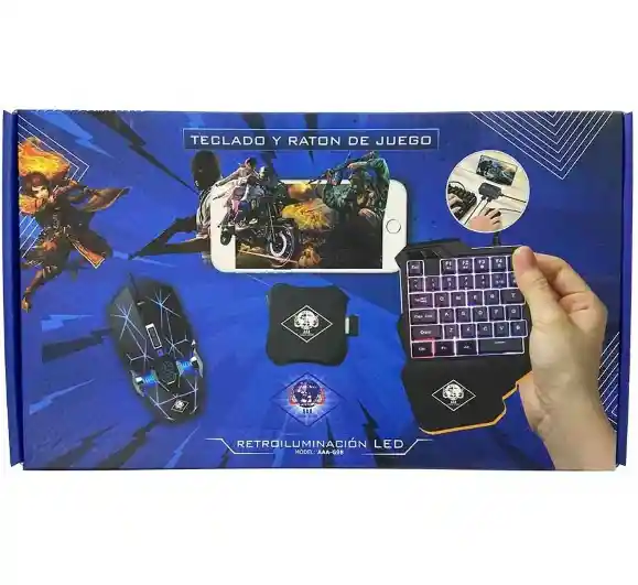 Combo Gamer Para Celular Rgb G98