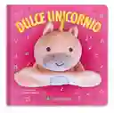 Libro Sensorial Dulce Unicornio Con Títere Para Niños