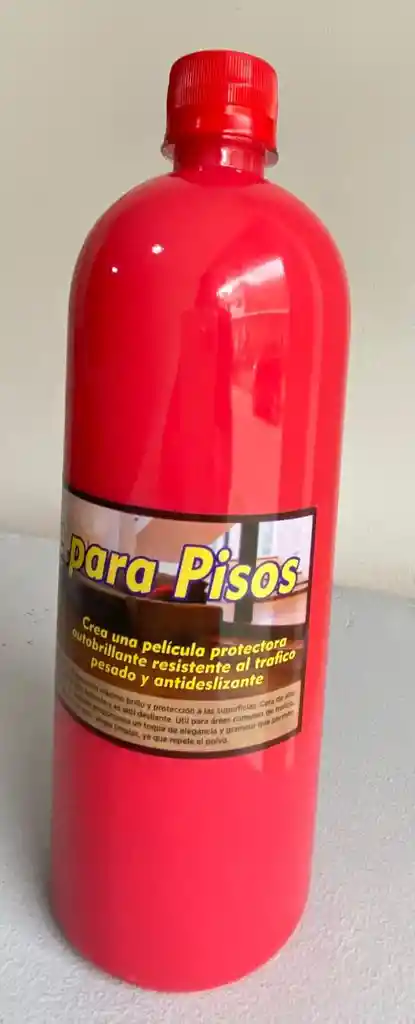 Sellante Para Pisos Roja