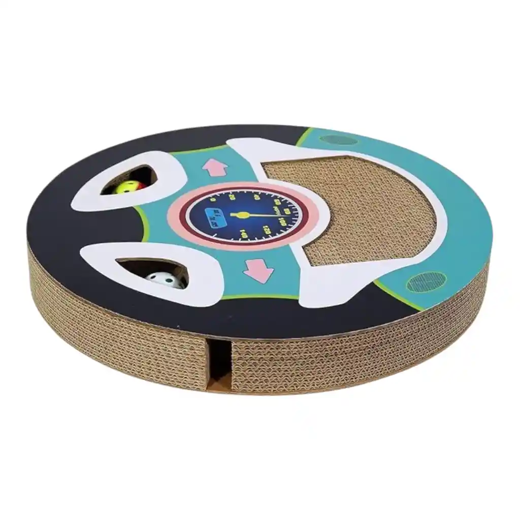 Rascadora Para Gatos, Caja De Juego Con Múltiples Figuras Mp0456
