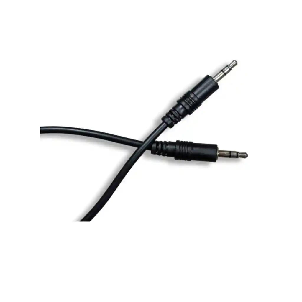 Cable Auxiliar De Audio 1x1 Estéreo Plug 3.5mm / 1.8 Metros